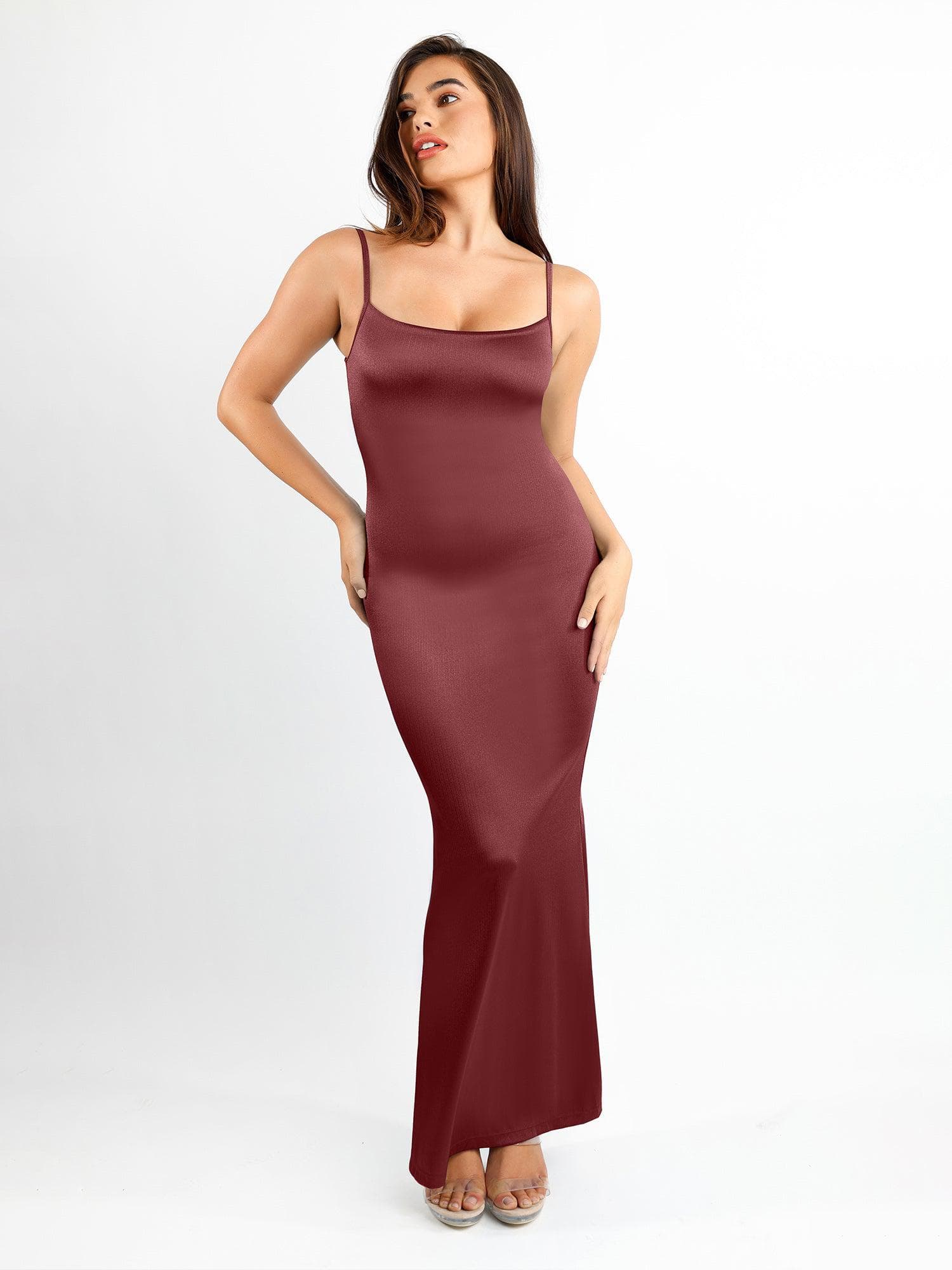 Slip Shine Maxi Jurk